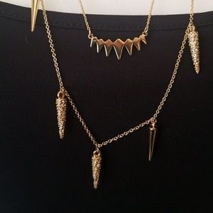 Anthropologie Jewelry - Anthropology BAUBLEBAR GoldTone CONE Crystal Spike Anthropologie Jewelry - Anthropology BAUBLEBAR GoldTone CONE Crystal Spike